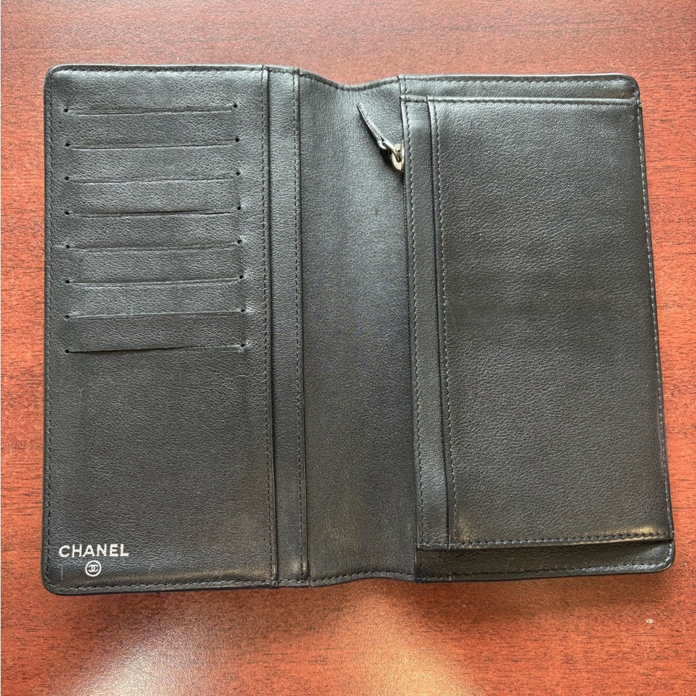 Chanel Black Chevron Wallet WOC - Picture 16 of 16